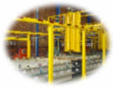 graphic automatic electroplating plant