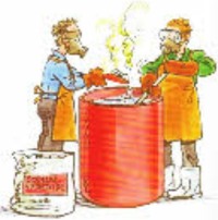 graphic health and safety scene